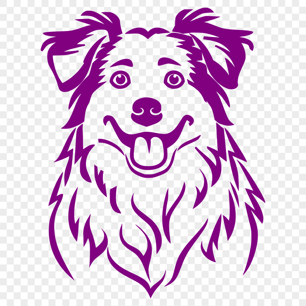 Artistic Dog Clip Art