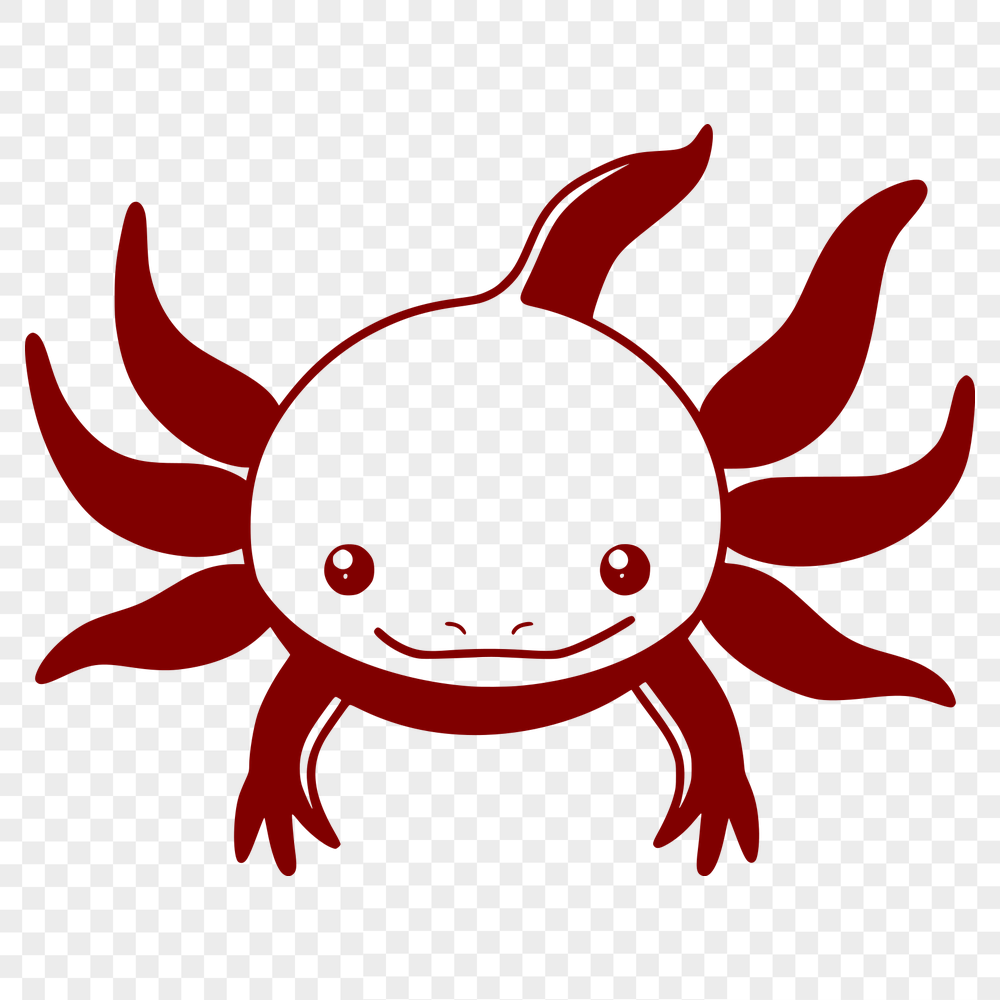 Free Stunning Axolotl Digital Drawing