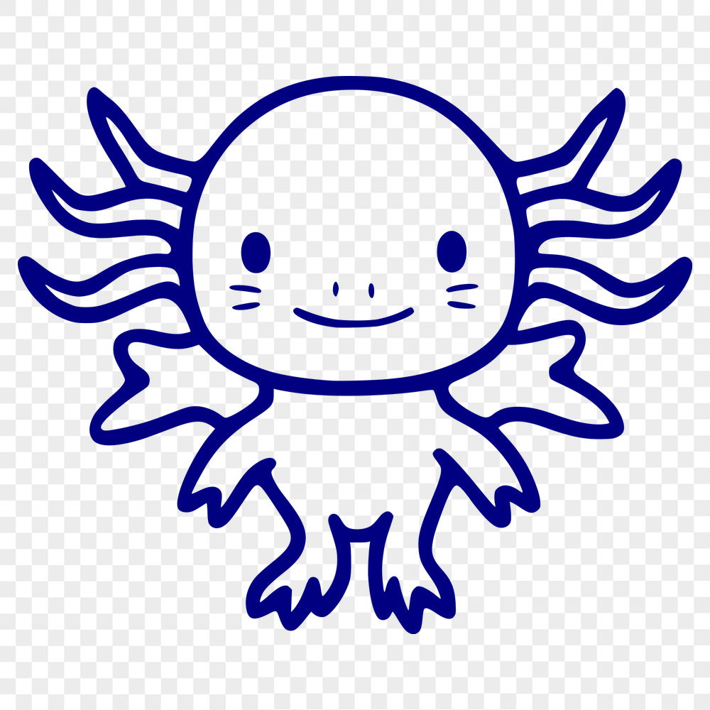 Creative Axolotl Design