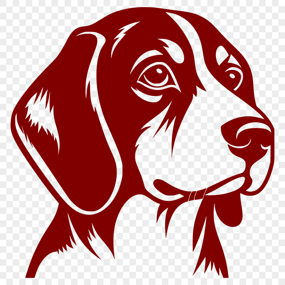 Unique Beagle Decal