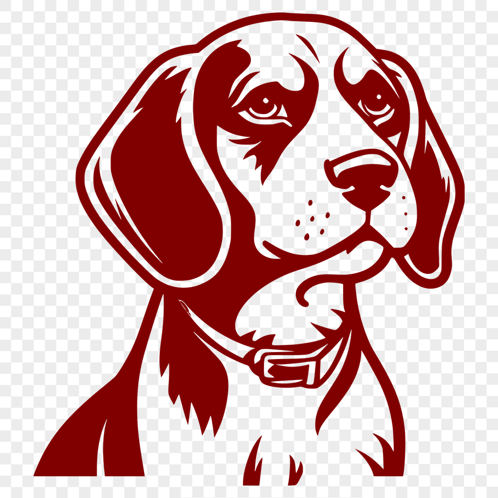 Stunning Beagle Vector Image