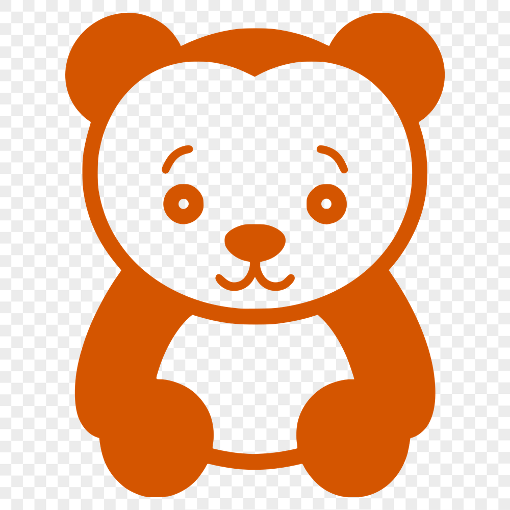 Bear SVG, PNG, PDF And DXF Files