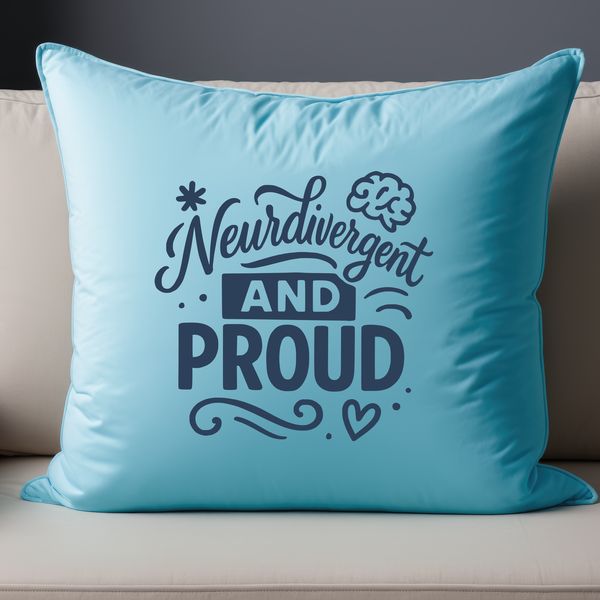Diverse Minds Unite with Inclusive Quotes Neurodiversity quotes in a clean vector font on a white background.