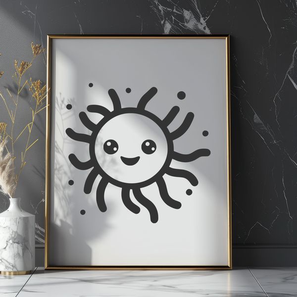 Microscopic Vector Design Element Vector illustration of a single bacterium, ideal for graphic design and crafting projects.