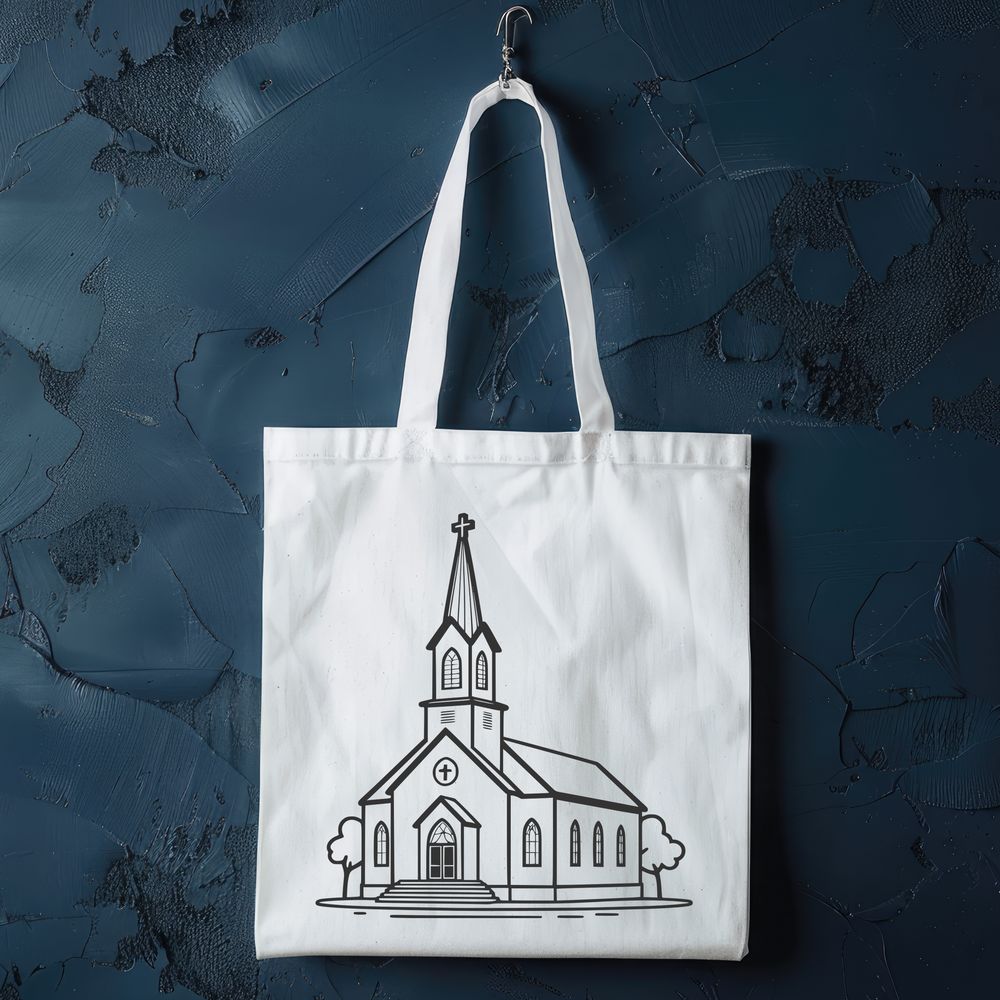 Beautiful Baptist Church Design in Vector Format Baptist church building design in vector format