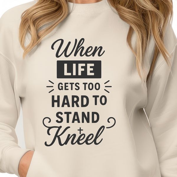 Faithful Motivations A motivational phrase with a religious theme, created as a reusable graphic for various applications.