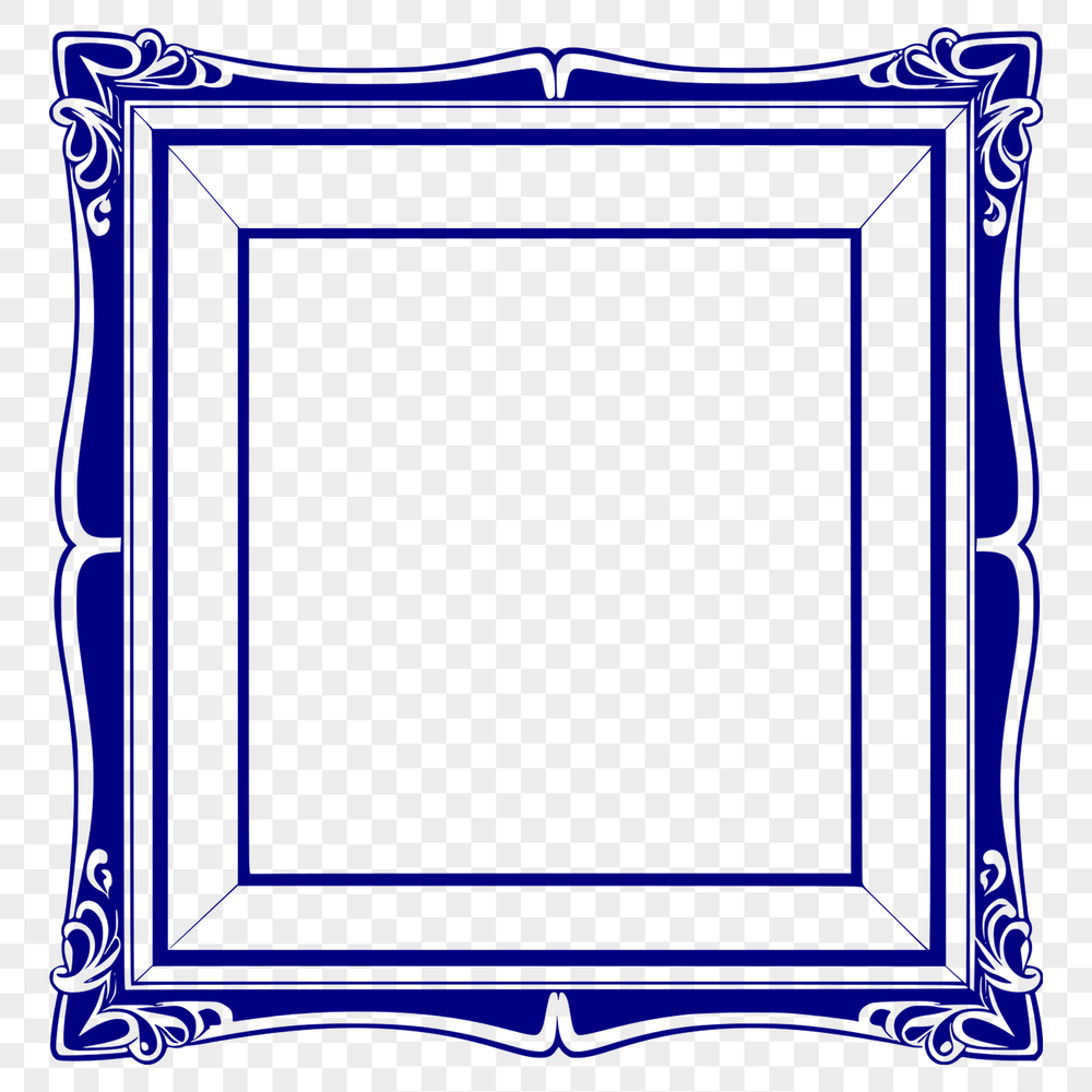 Graphic frame design created with vector graphics software