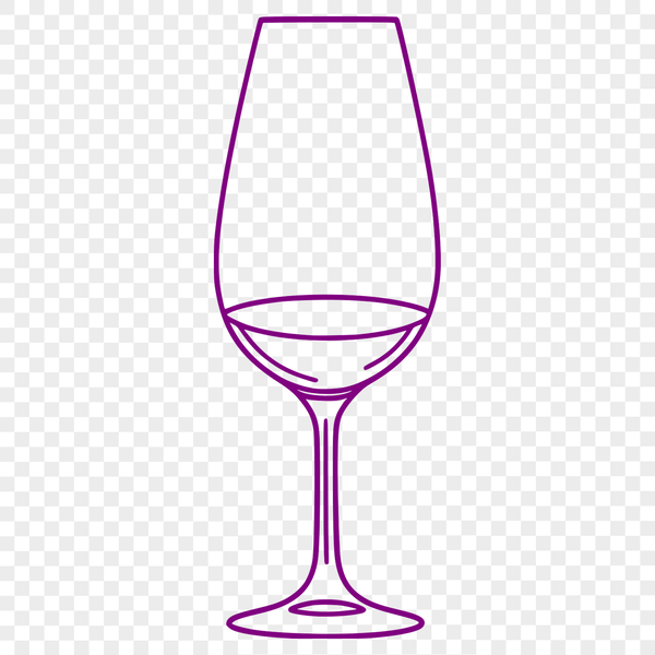 Beautiful Glass of Wine Illustration Wine bottle in a glass on a table, suitable for vector design and illustration.