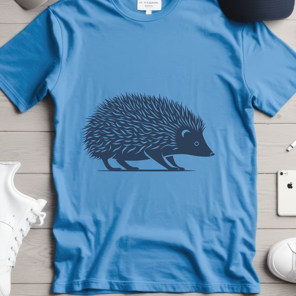 A high-quality digital illustration of a hedgehog.