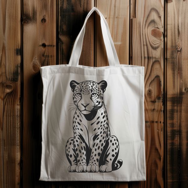 Large Feline Design Vector A detailed illustration of a jaguar, a large wild cat native to the Americas.