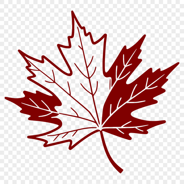 Delicate Leaf Icon in Vector Format A high-quality digital leaf icon in vector format.