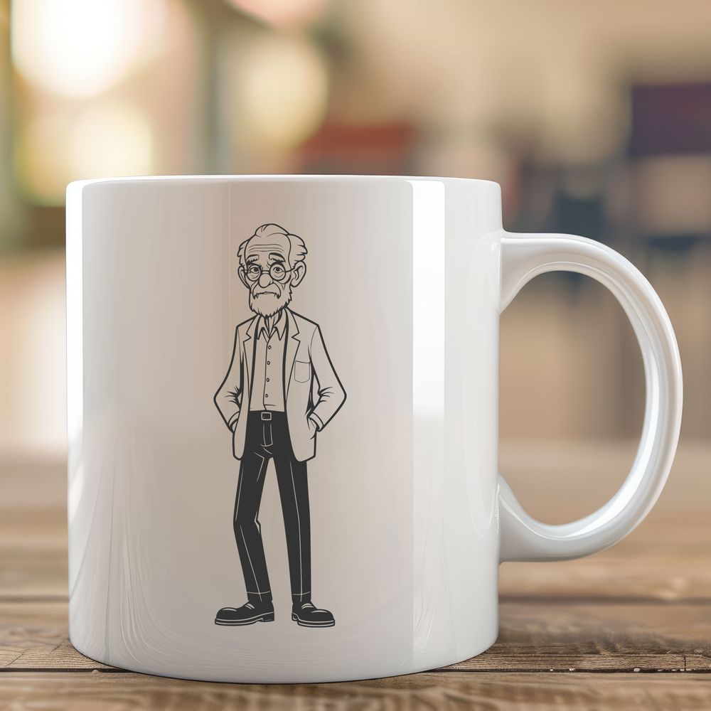 Vector Art Man Outline A detailed outline illustration of a male figure in various styles suitable for vector art design.