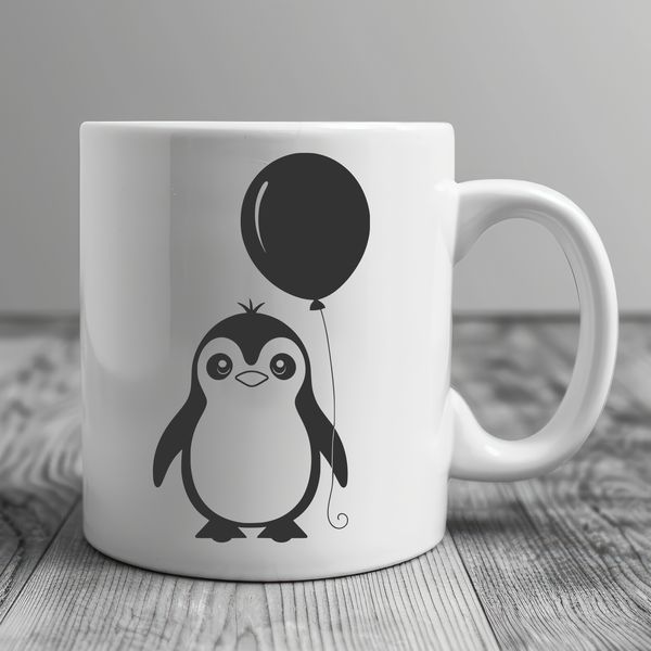 Stylized Vector Graphic of a Penguin A stylized vector graphic of a bird species commonly found in Antarctica.