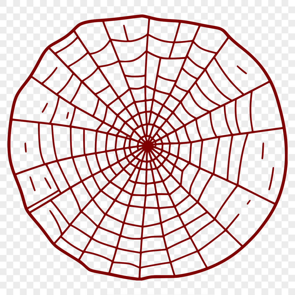 Intricately Interconnected Vector Pattern A delicate spider web design made up of intricately interconnected lines and shapes in vector format.