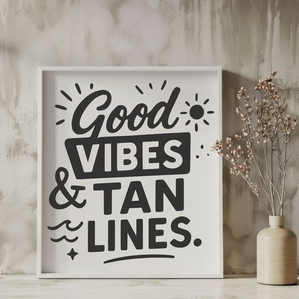 Motivational Vacation Graphics Illustrative graphics with motivational vacation sayings designed as scalable vector art.