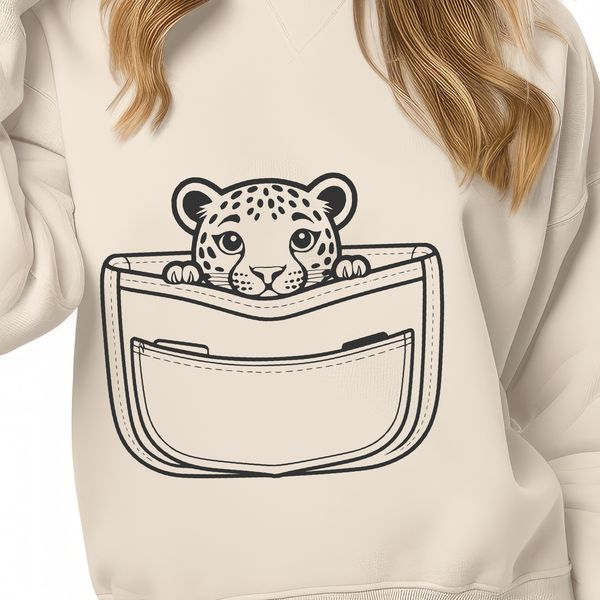 A detailed illustration of a jaguar, a large wild cat species, for vector design or clip art use.