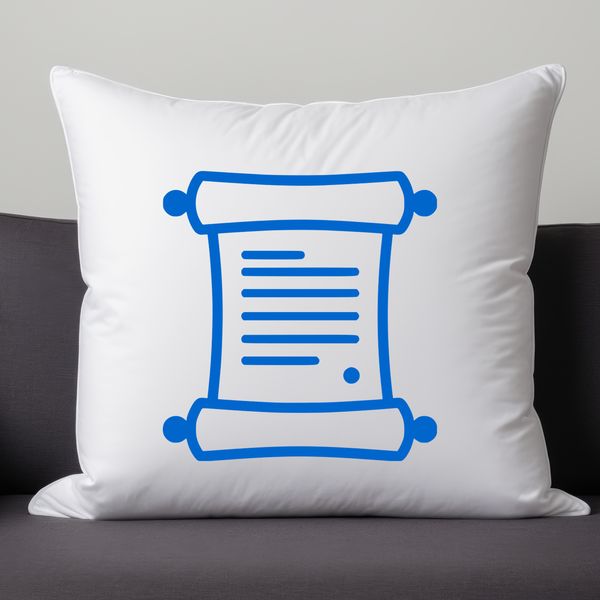 A decorative scroll with a parchment-like texture, suitable for vector designs.