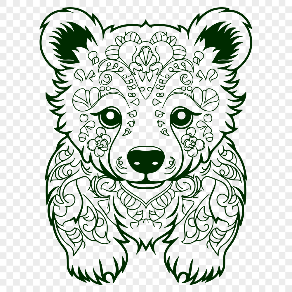 Unique Bear - For Laser Engraver Project