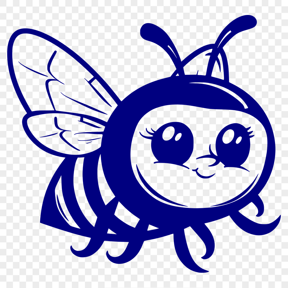 Free Flying Bee PNG