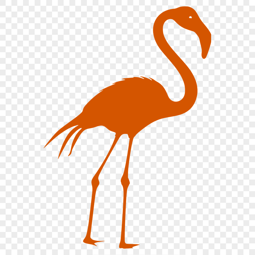 Artistic Flamingo - For Laser Engraver Project