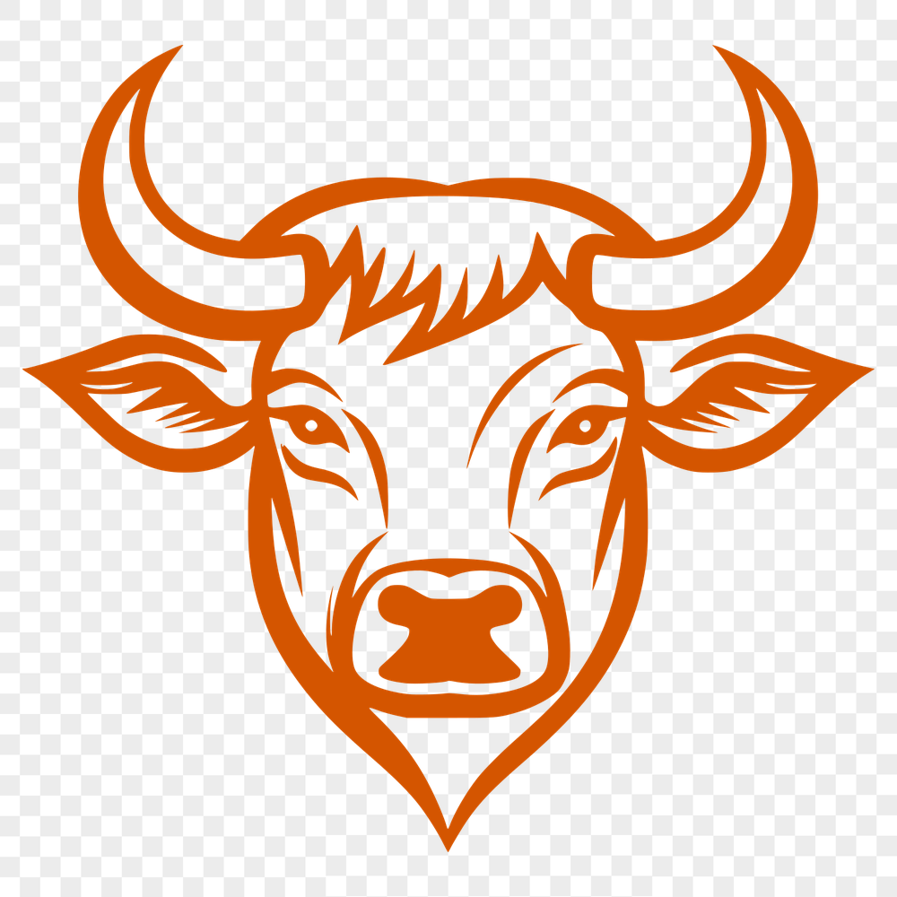 Free Stunning Cow Vector Craft File