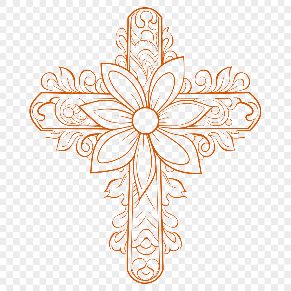 Free Beautiful Cross Artwork