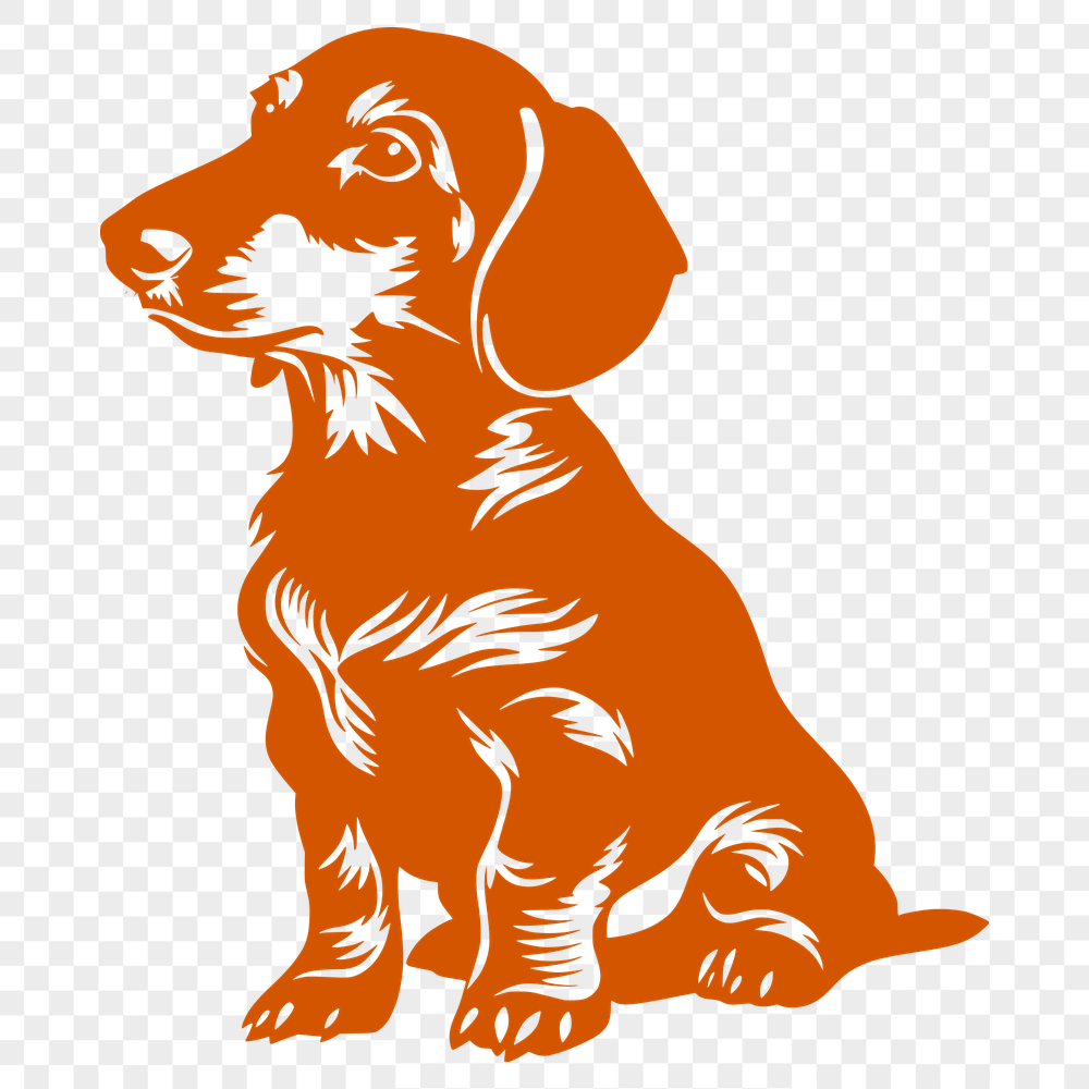 Unique Dachshund - For Cricut Project