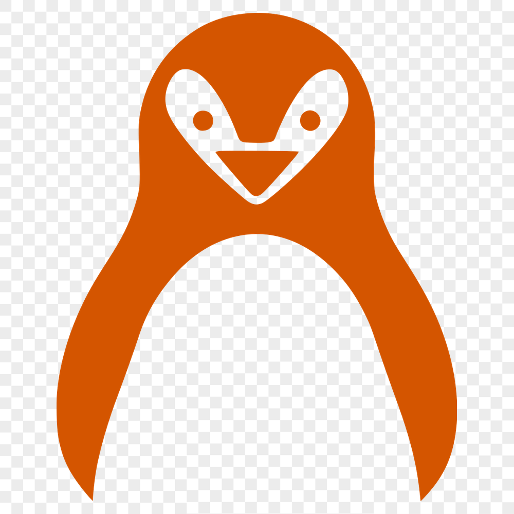 Free Creative Penguin Digital Drawing