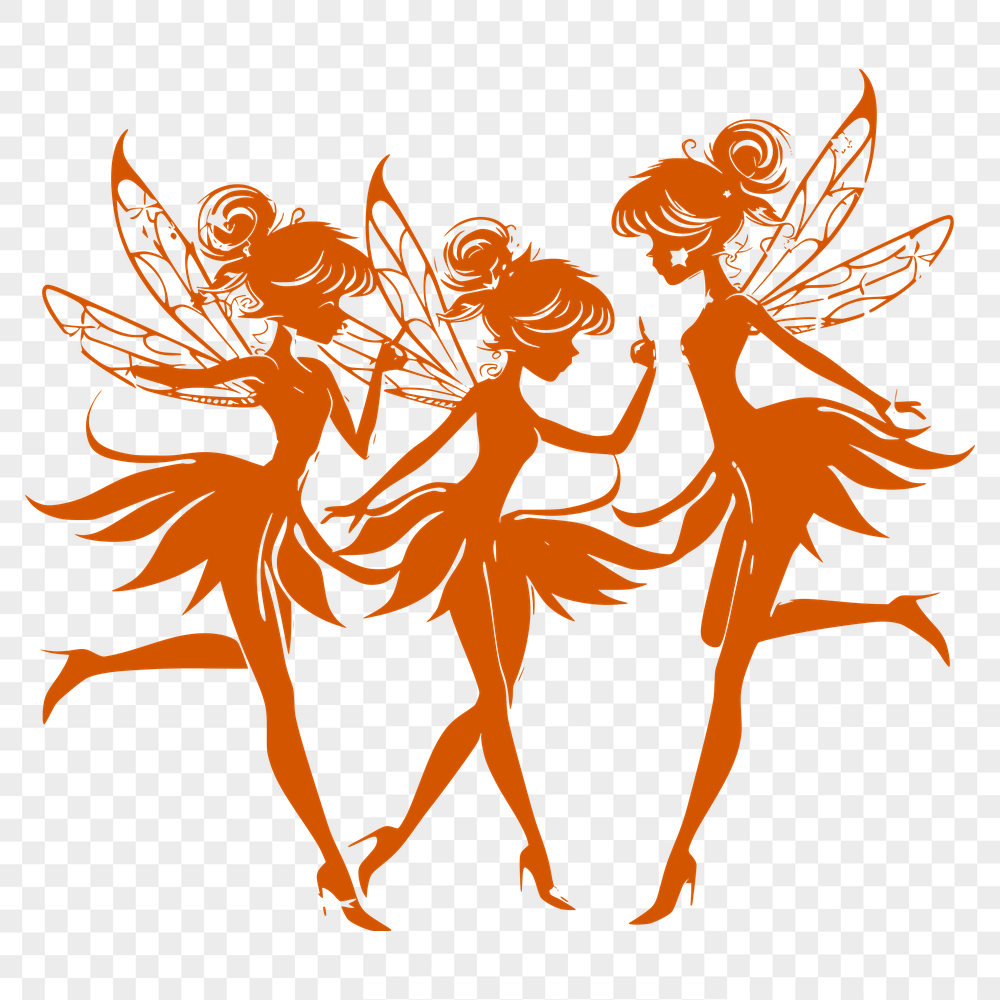 Free Fairy SVG, PNG, PDF And DXF Files