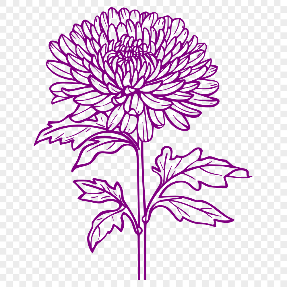 Free Artistic Flower Vector Illustration