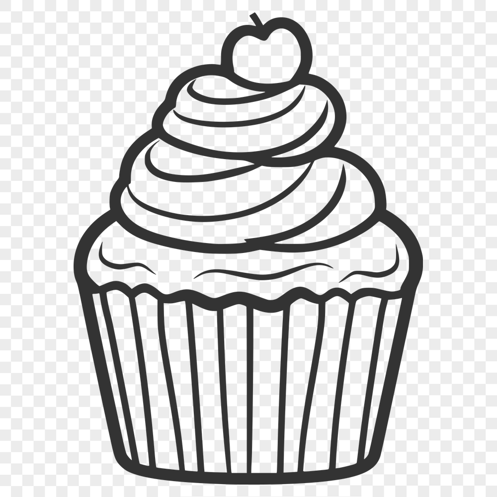 Creative Cupcake Clipart