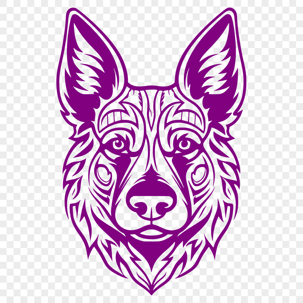 Free German Shepherd DXF