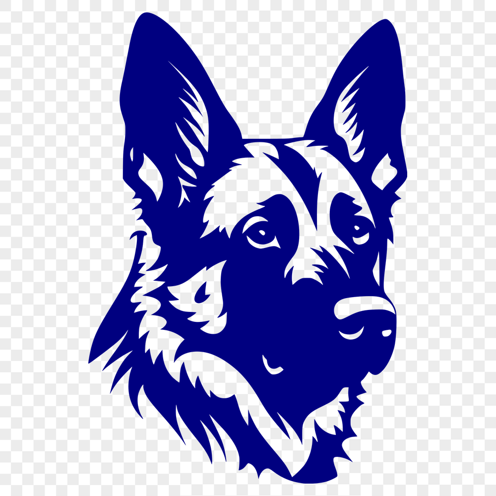 Free Free German Shepherd Digital Drawing