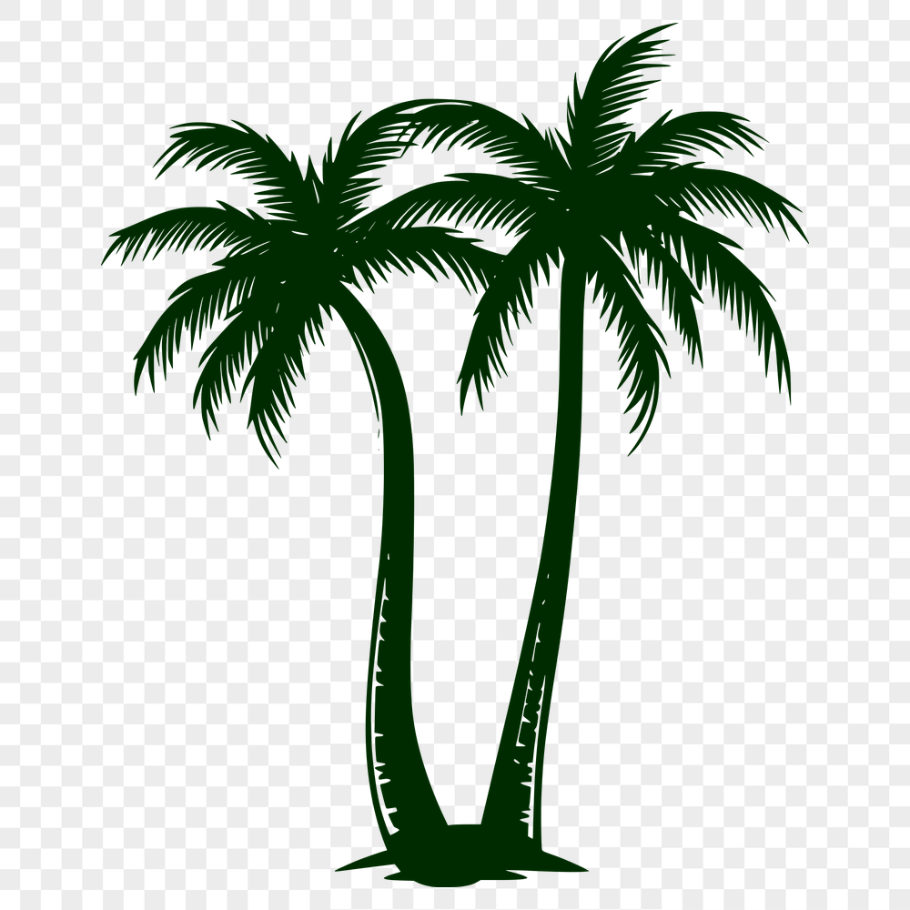 Free Palm Tree - DXF For Commercial Use