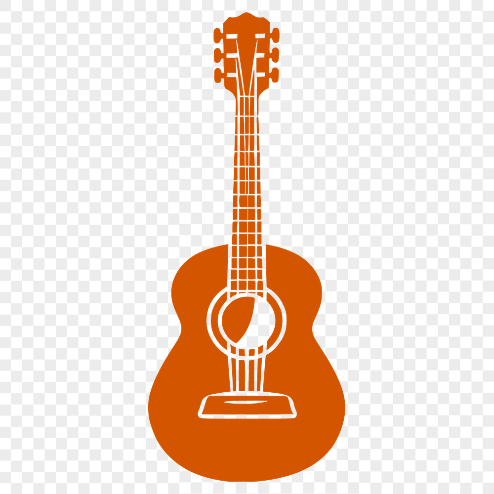 Free Creative Guitar Illustration