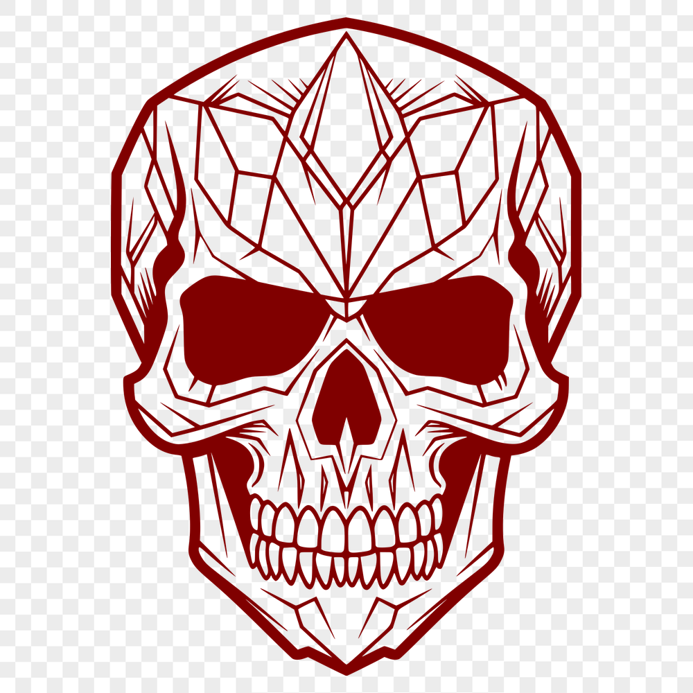 Free Creative Skull Digital Artwork