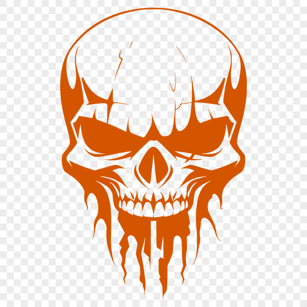 Stunning Skull - Horror SVG