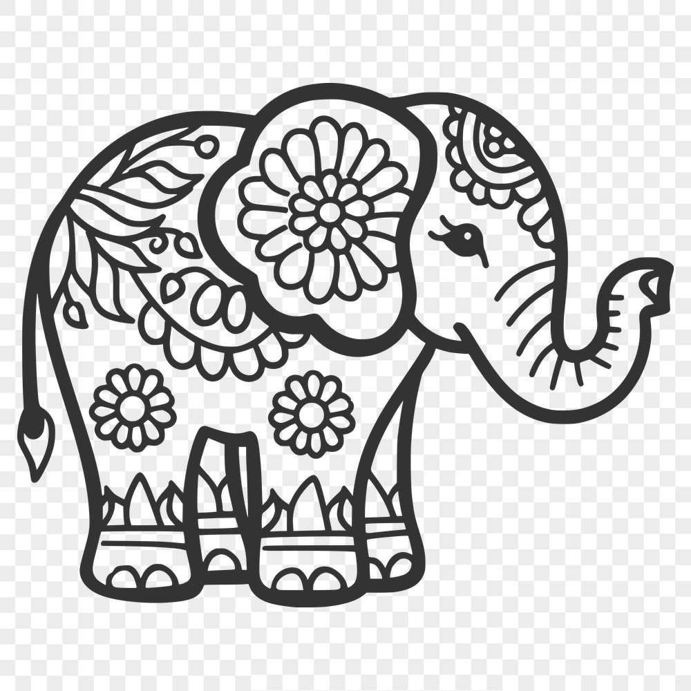 Free Unique Elephant Artwork