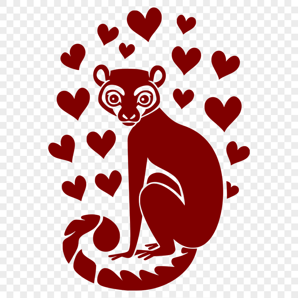 Free Lemur - For Sublimation Project