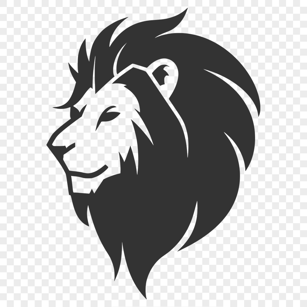 Free Unique Lion Vector Image