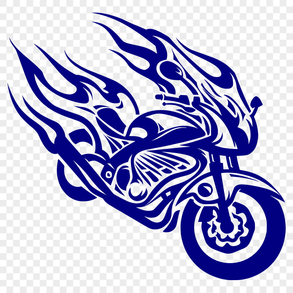 Creative Motorcycle - For Laser Cutter Project