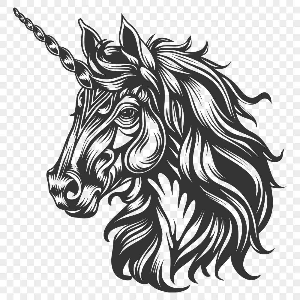 Free Creative Unicorn Drawing