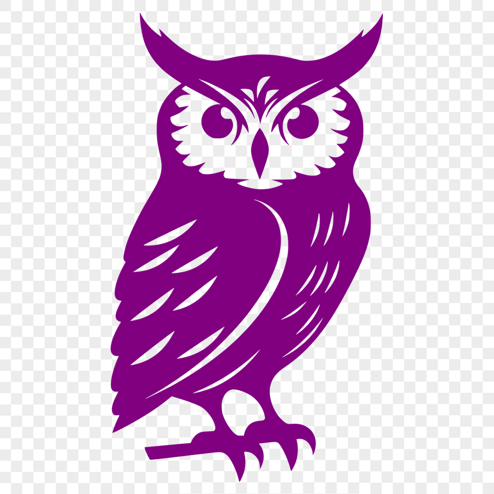 Free Perched Owl Clip Art