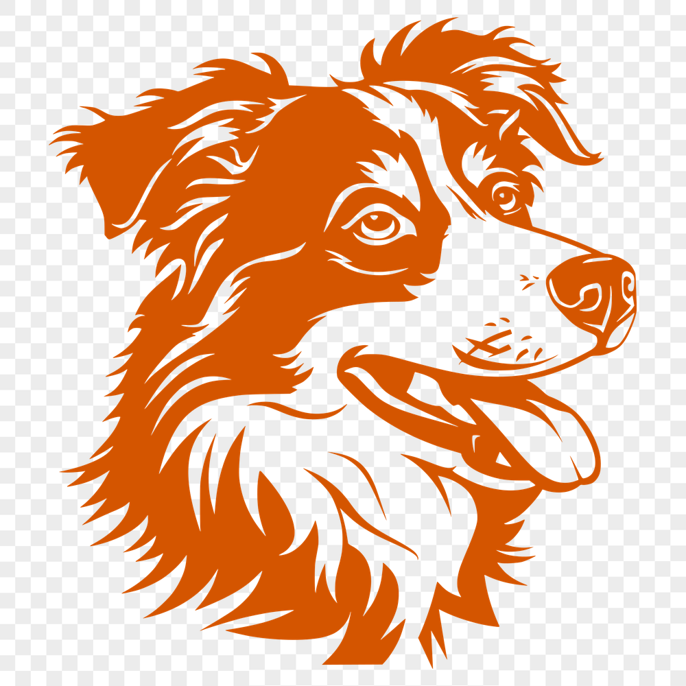 Free Australian Shepherd - For Laser Cutter Project