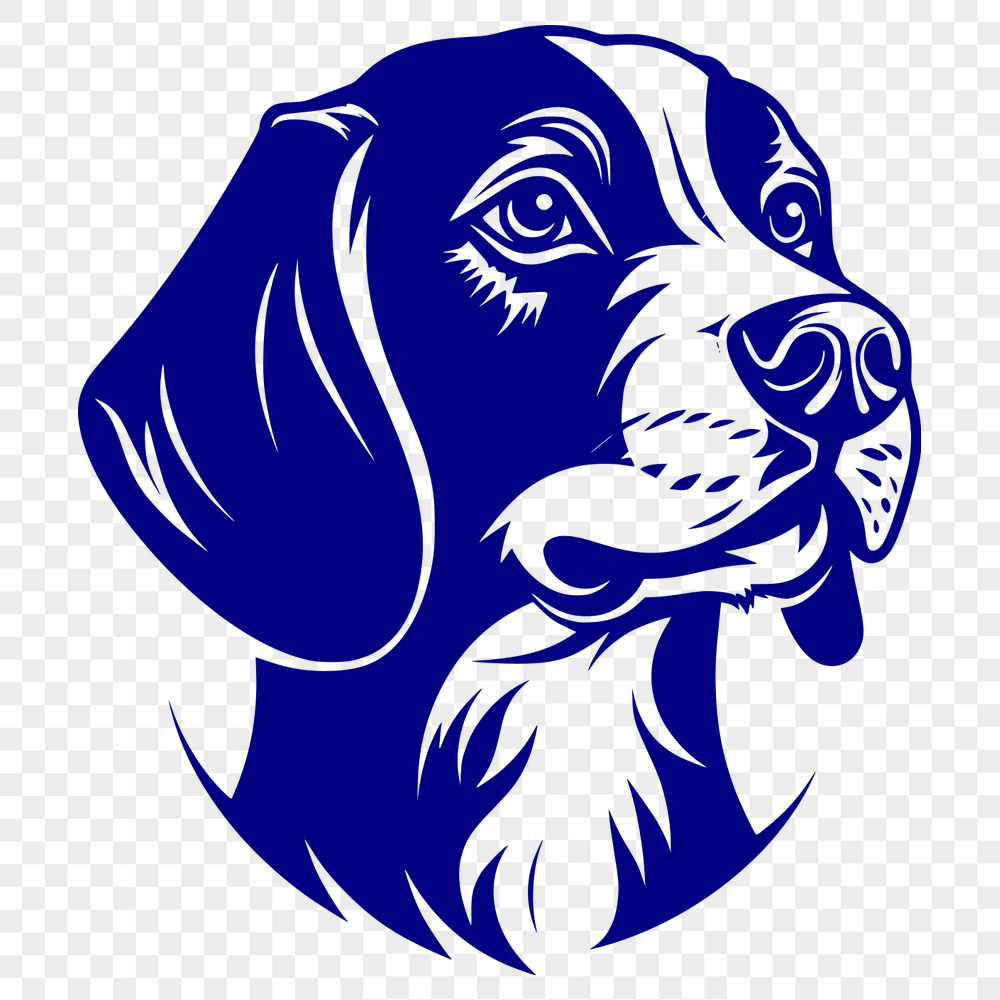 Unique Beagle SVG