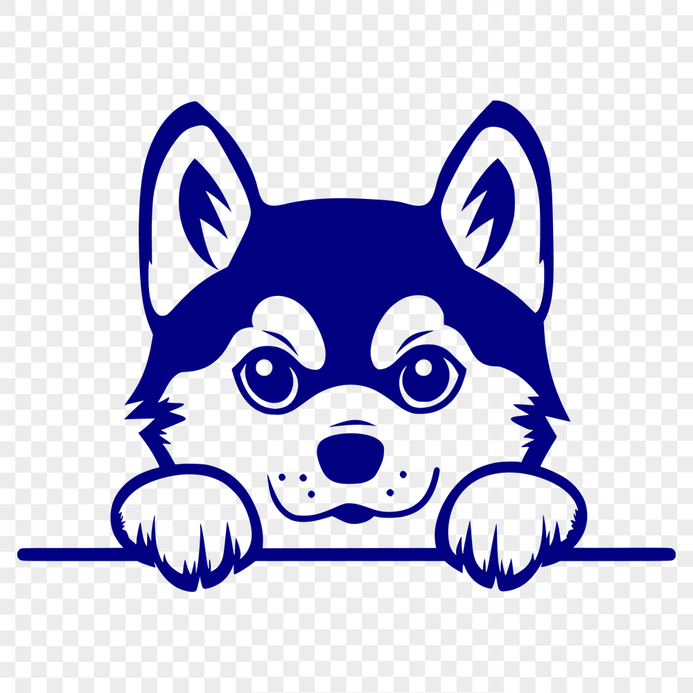 Beautiful Puppy SVG, PNG, PDF And DXF Files