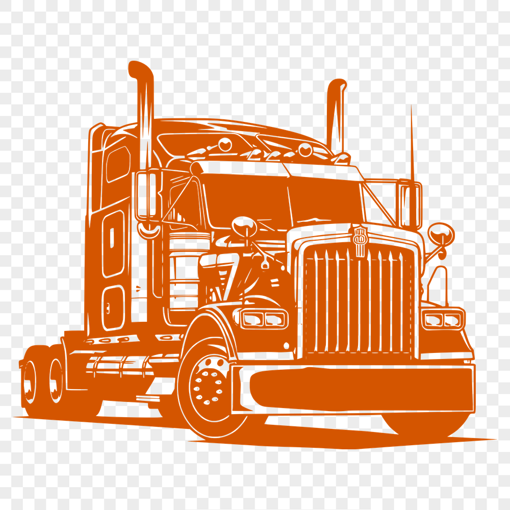 Free Unique Truck Printable Artwork