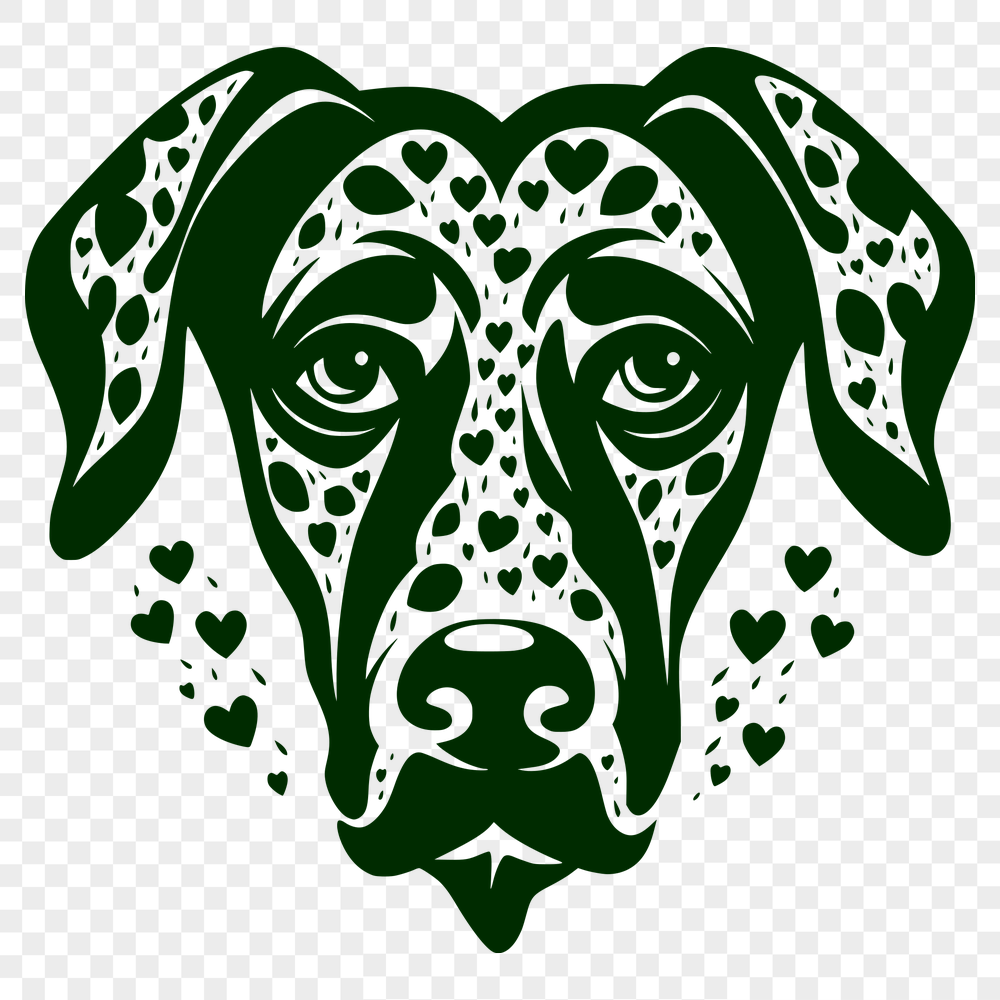 Creative Great Dane Clip Art