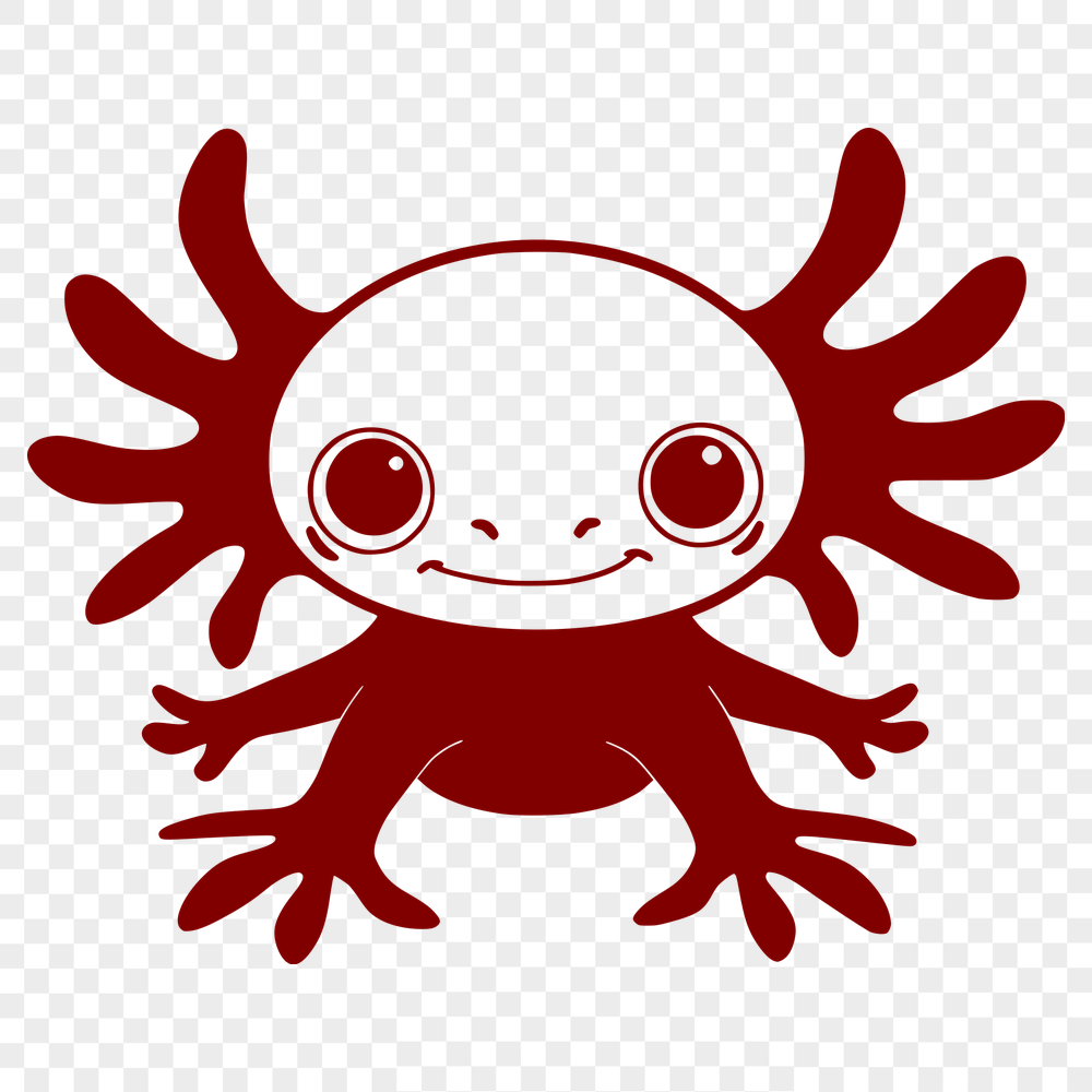 Free Unique Axolotl Illustration