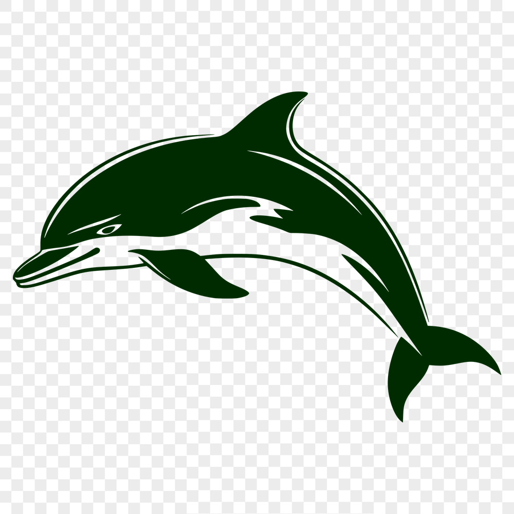 Free Unique Dolphin Digital Artwork